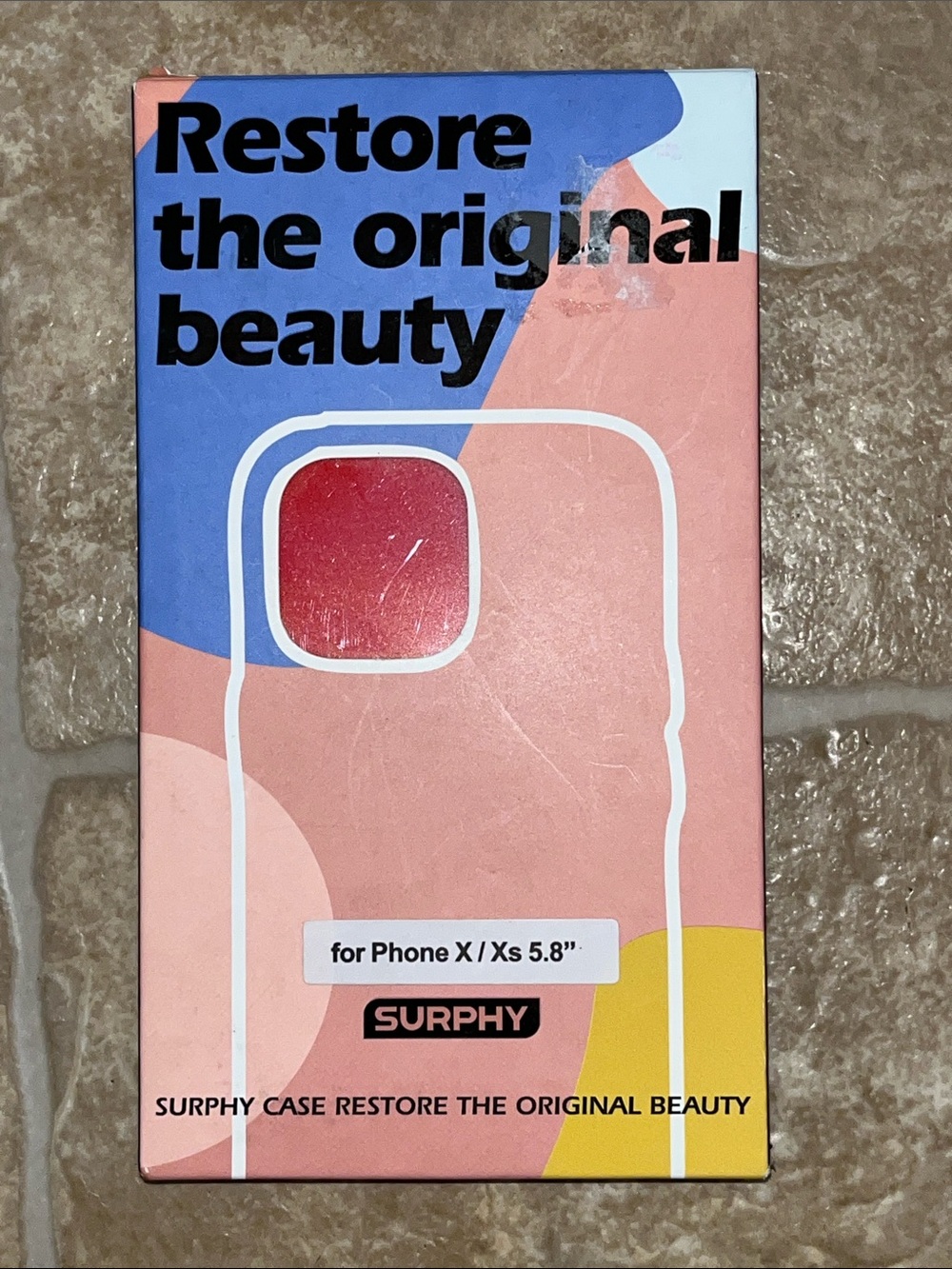 NWOT Surphy Slim Protective Phone Case for iPhone X / Xs –  Red